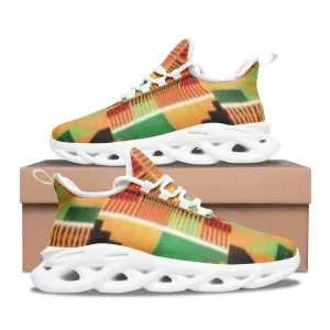 FZ African Print Unisex Bounce Mesh Knit Sneakers