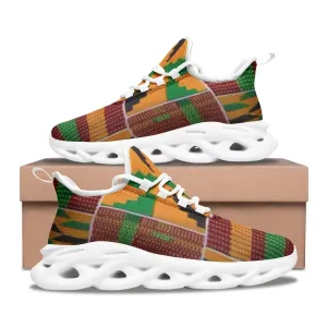 FZ African Print Unisex Bounce Mesh Knit Sneakers