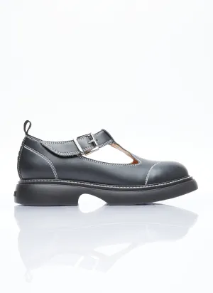 GANNI Everyday Buckle Mary Jane Flats
