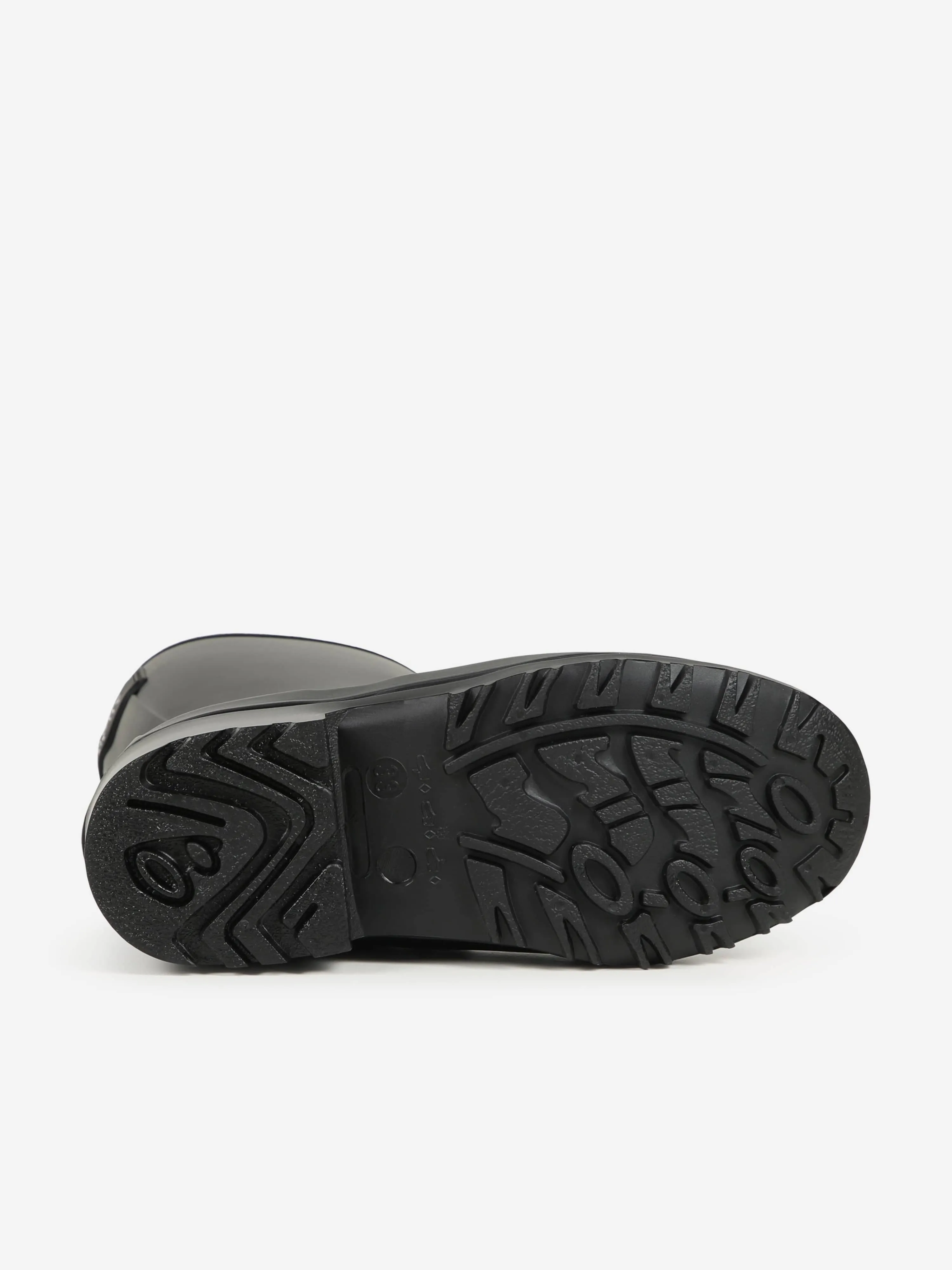 Givenchy Girls Logo Rain Boots in Black