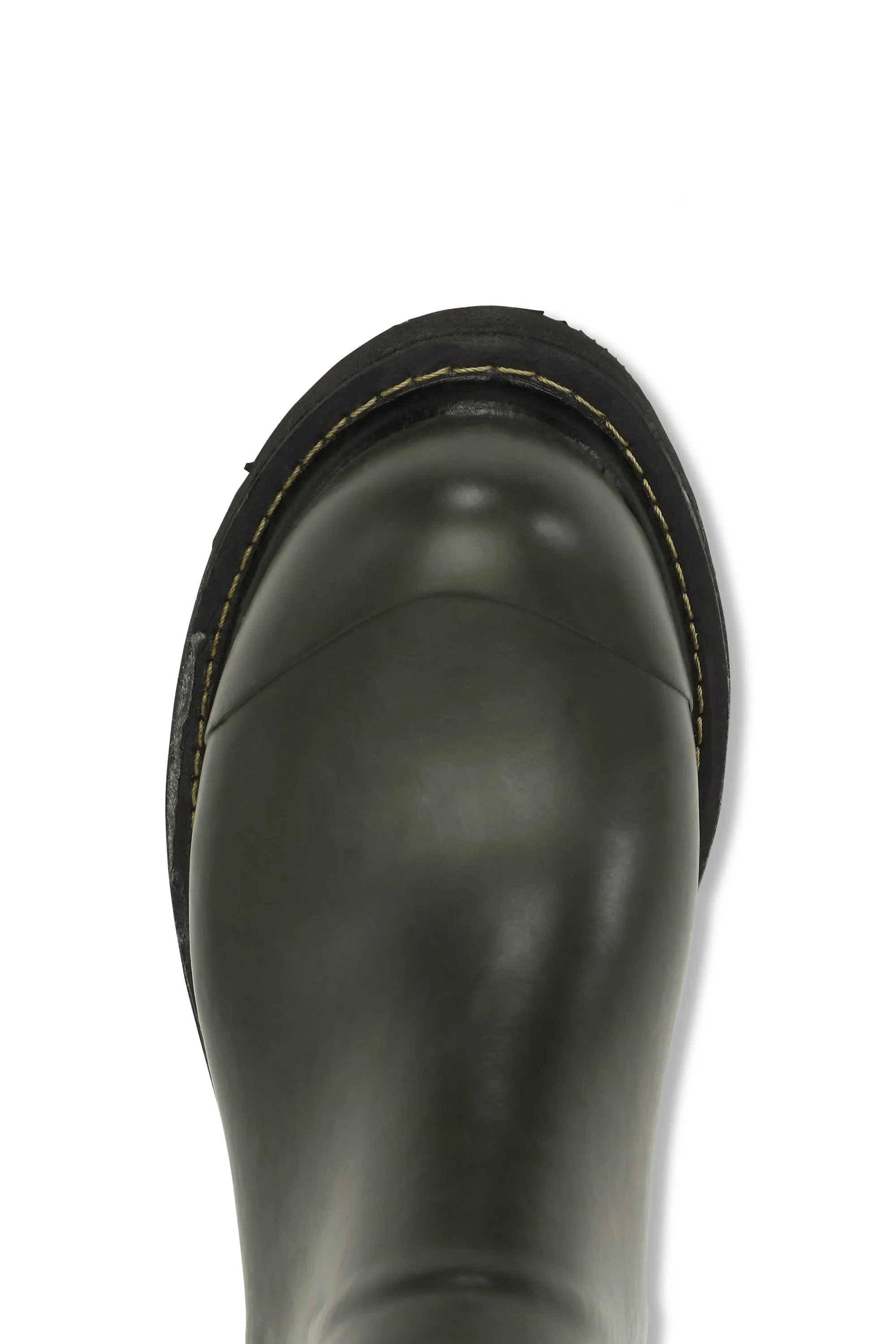 Halbhohe Gummistiefel Mit Reißverschluss - Army
