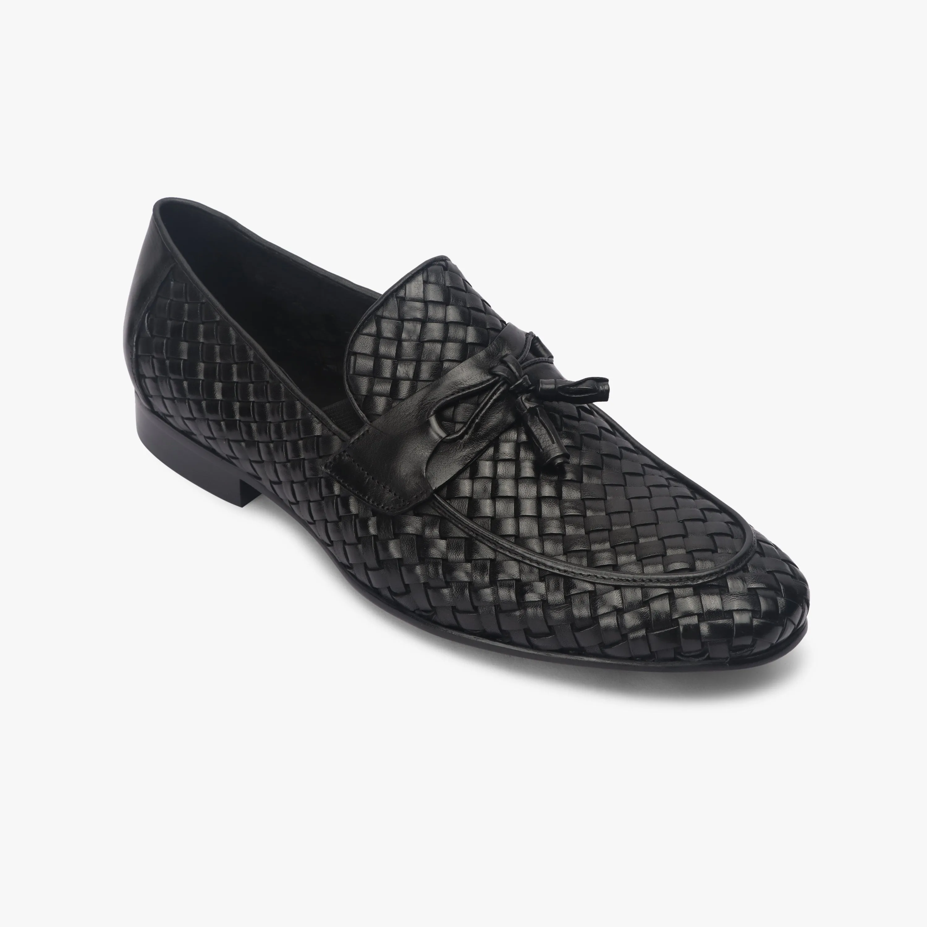 Hand Woven Tassle Moccasins