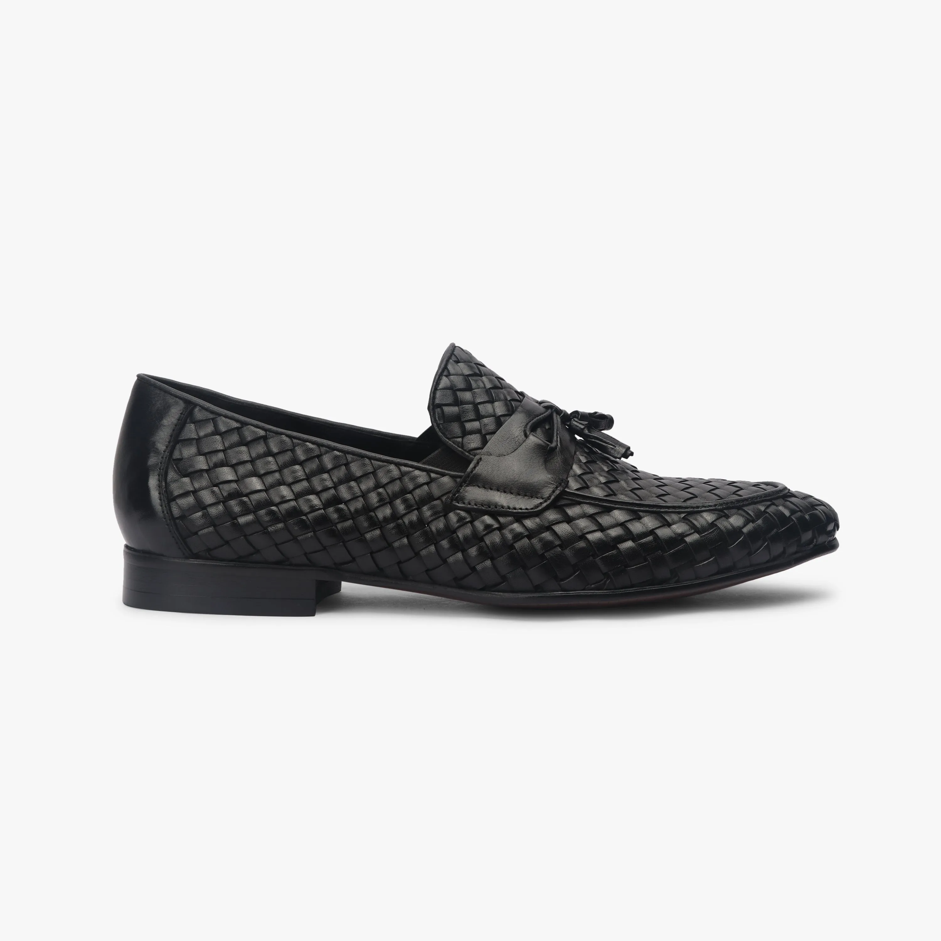 Hand Woven Tassle Moccasins
