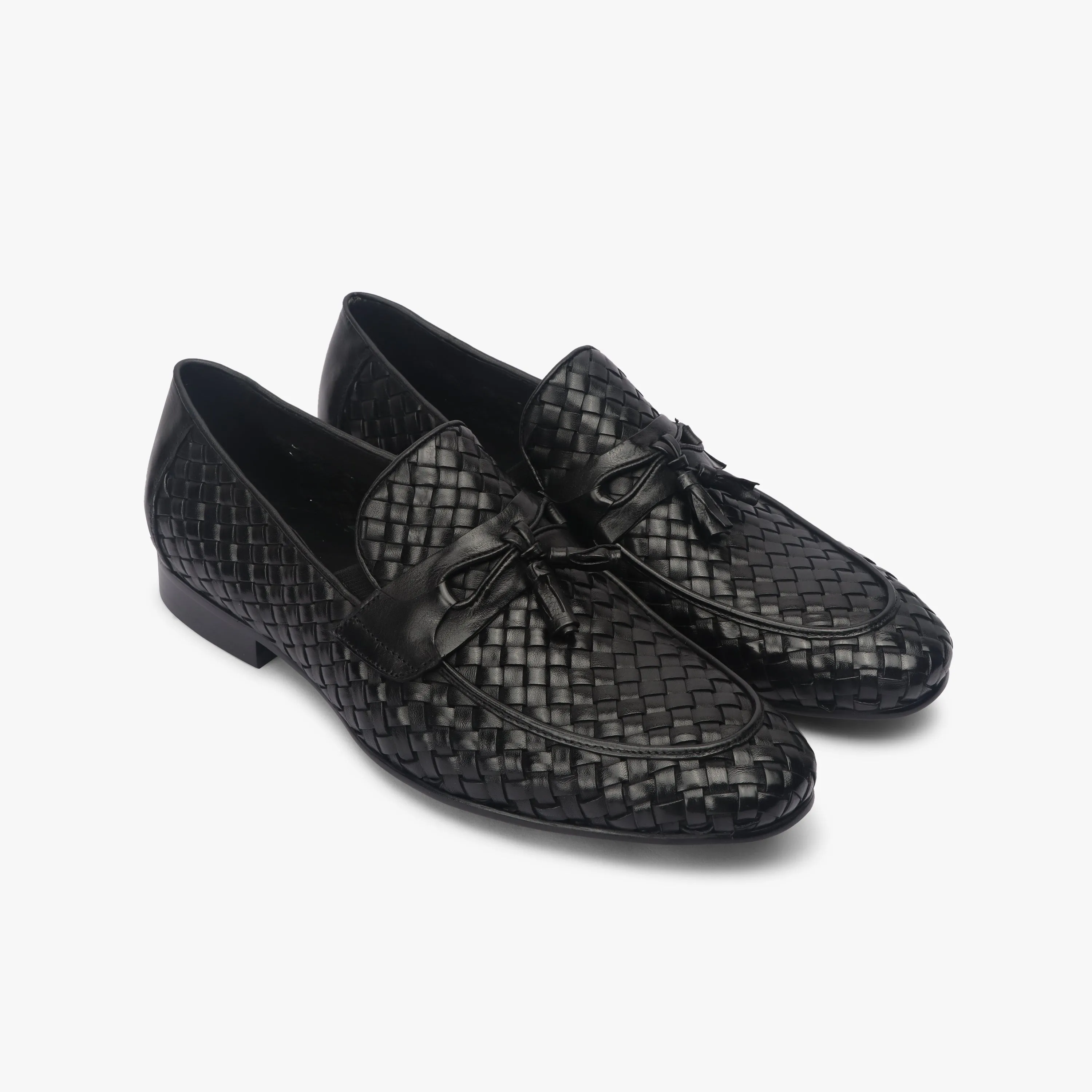 Hand Woven Tassle Moccasins