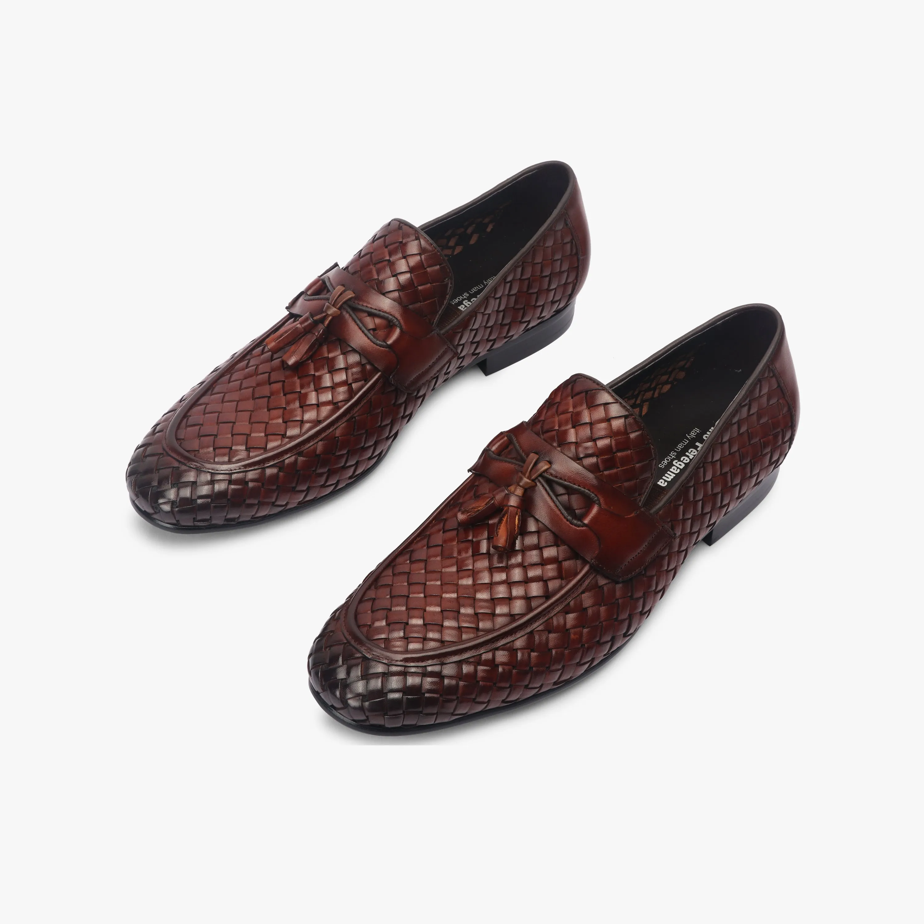 Hand Woven Tassle Moccasins
