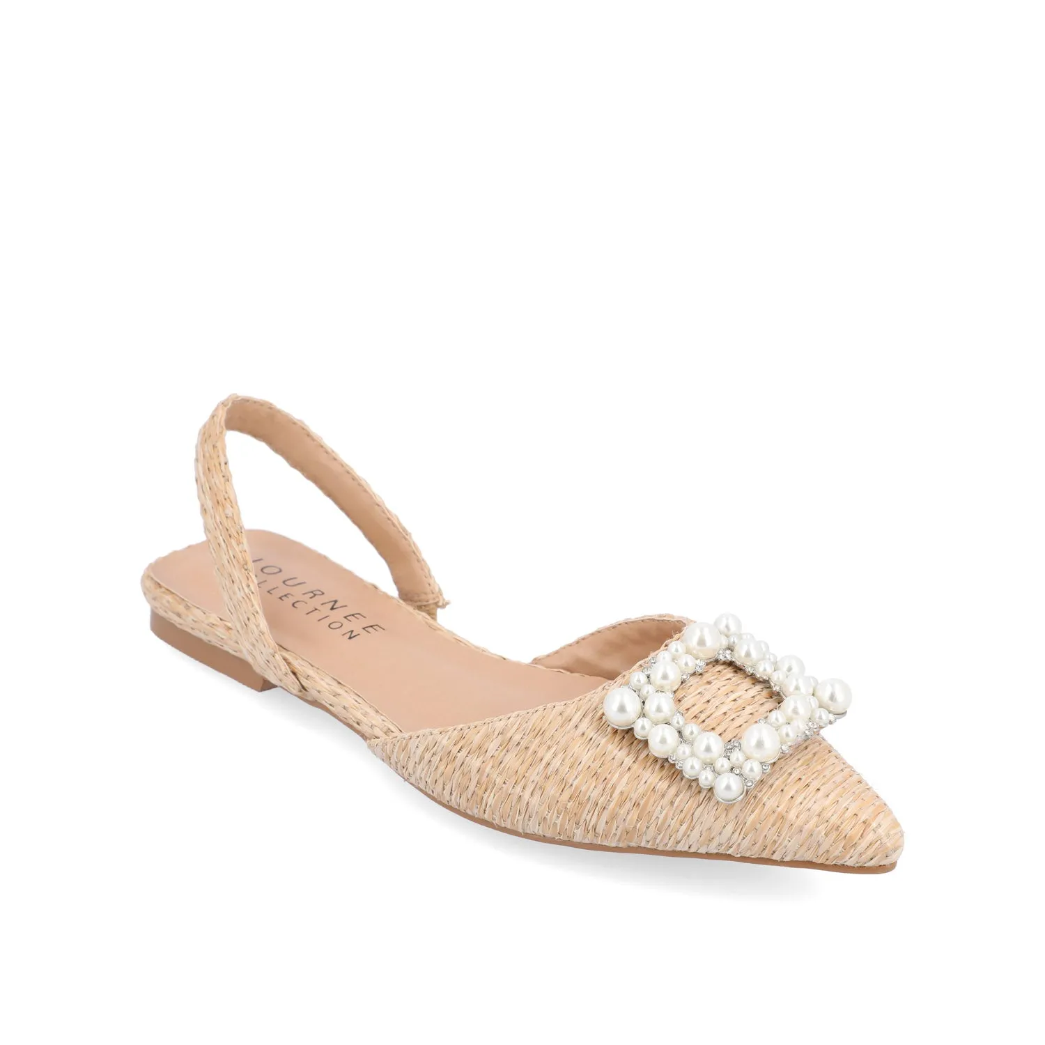 HANNAE SLINGBACK FLATS IN WIDE
