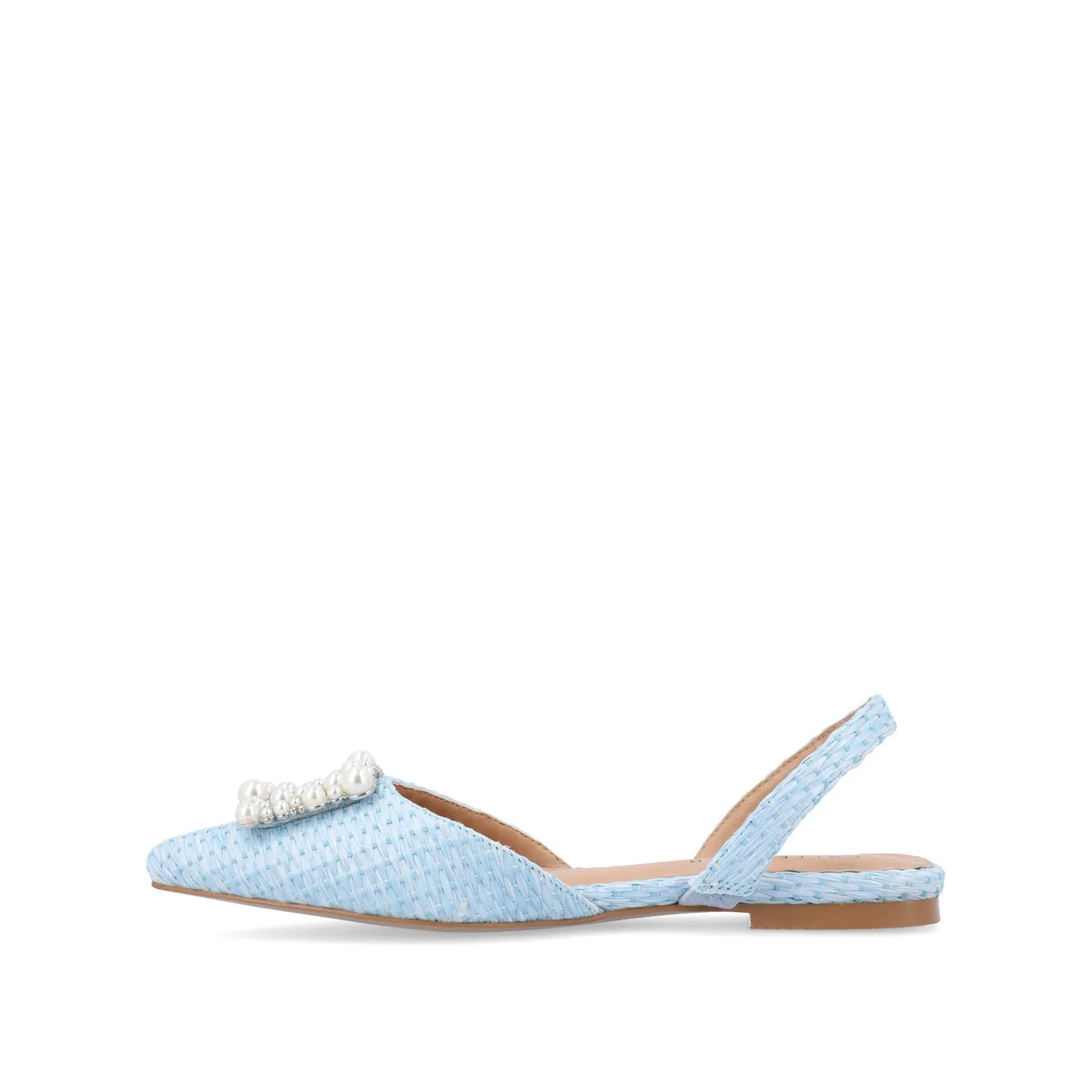 HANNAE SLINGBACK FLATS IN WIDE