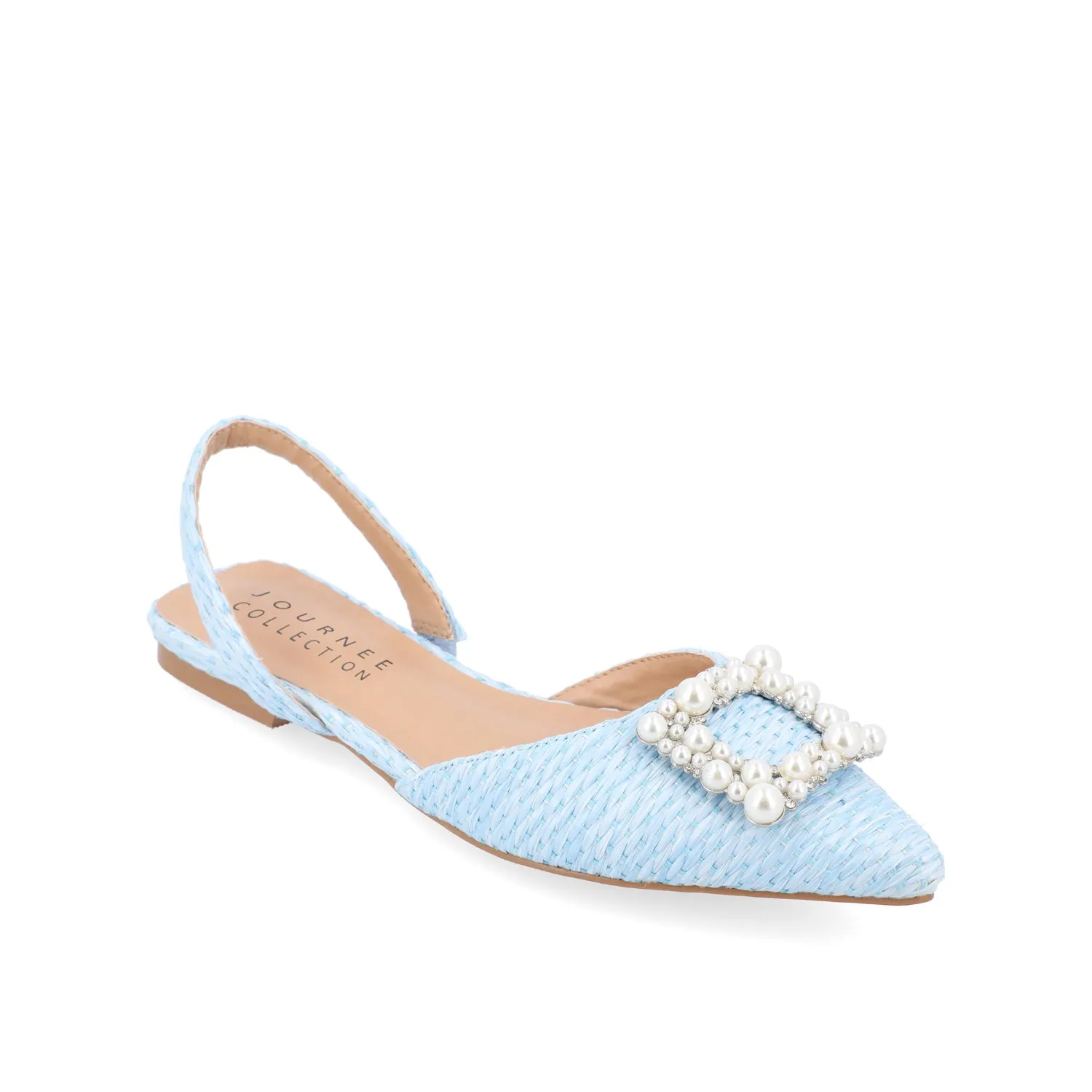 HANNAE SLINGBACK FLATS IN WIDE