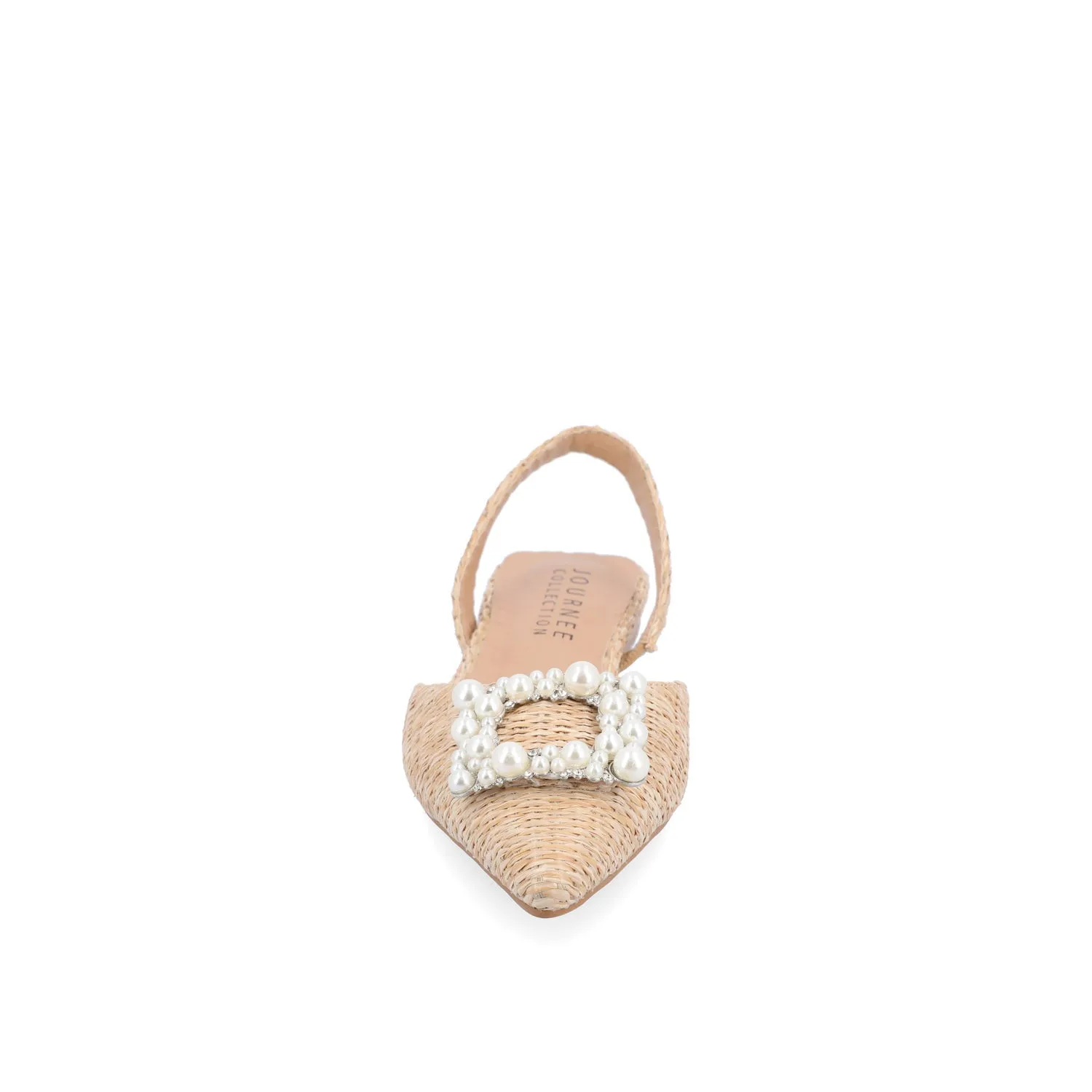 HANNAE SLINGBACK FLATS IN WIDE