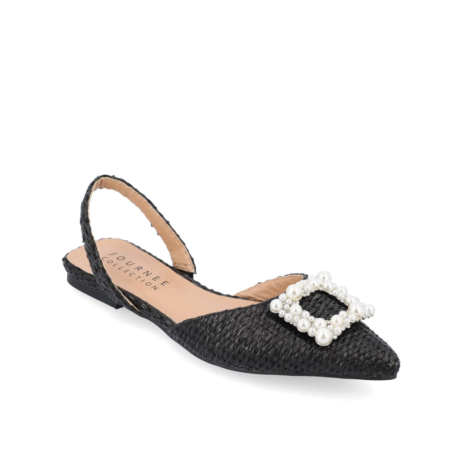 HANNAE SLINGBACK FLATS IN WIDE