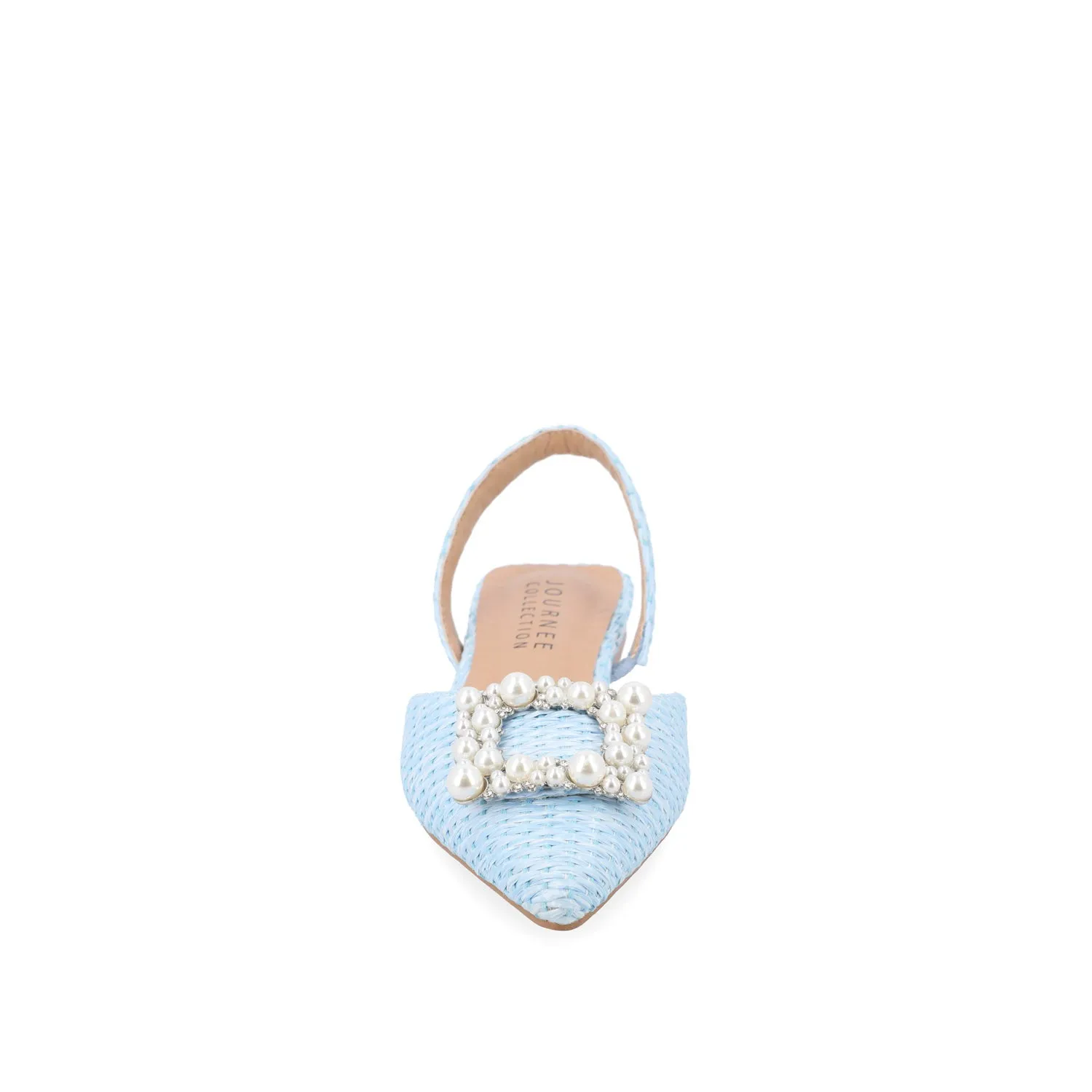 HANNAE SLINGBACK FLATS IN WIDE