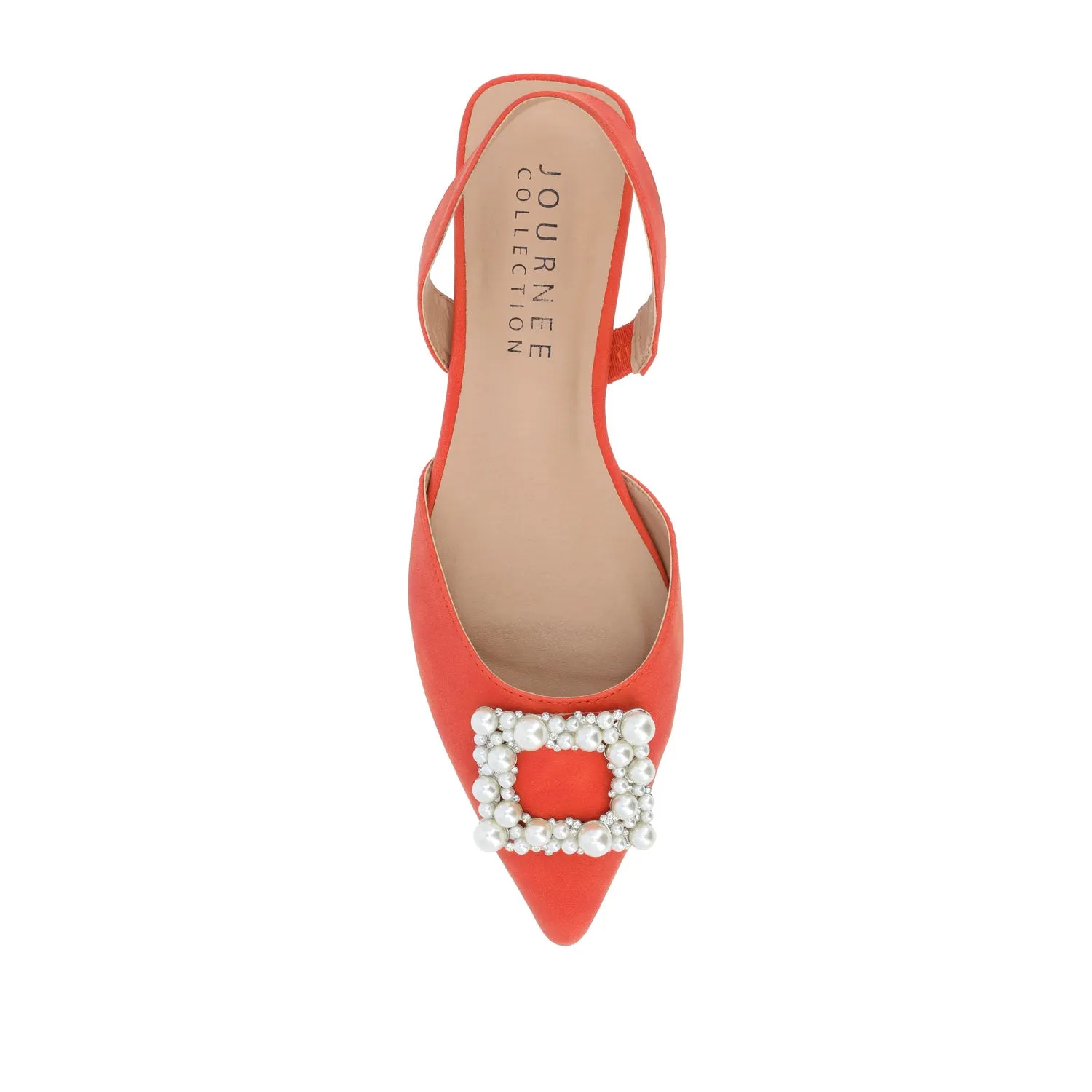 HANNAE SLINGBACK FLATS IN WIDE