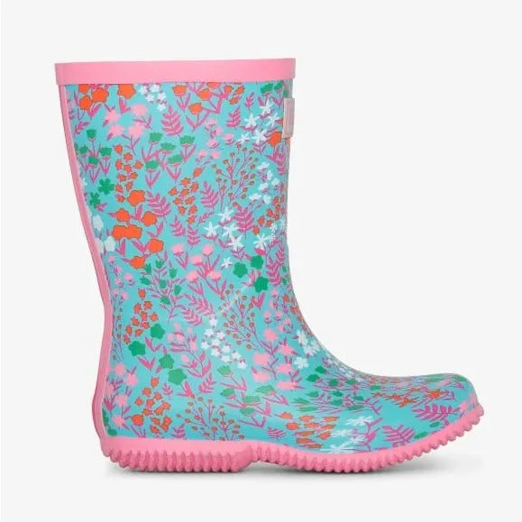 Hatley Kids - ditsy floral packable rain boots