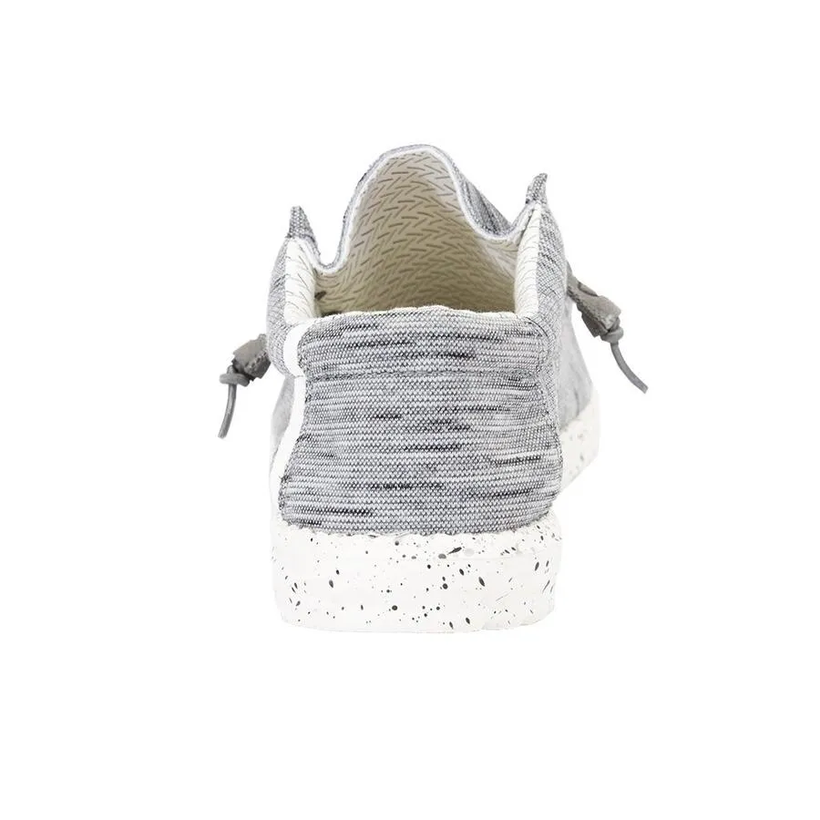 'Hey Dude' Men's Wally Stretch - Stone/White