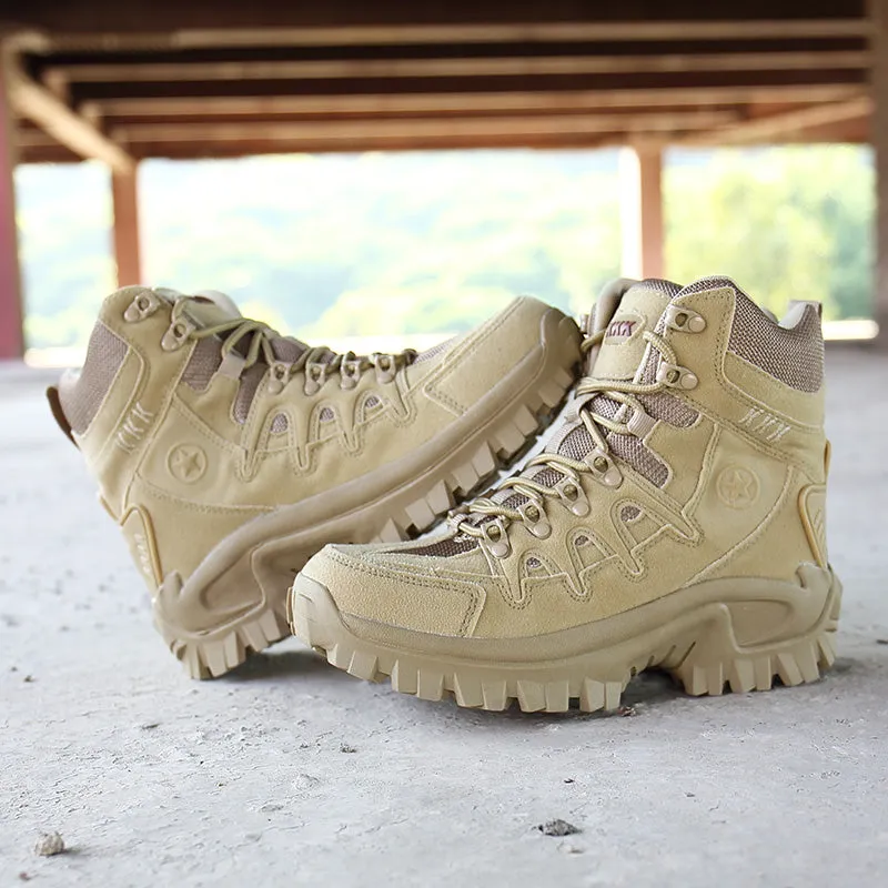 High Top Mil-Tac Army Shoes Side Zip Boots Military Tactical Work Boots  | 1201