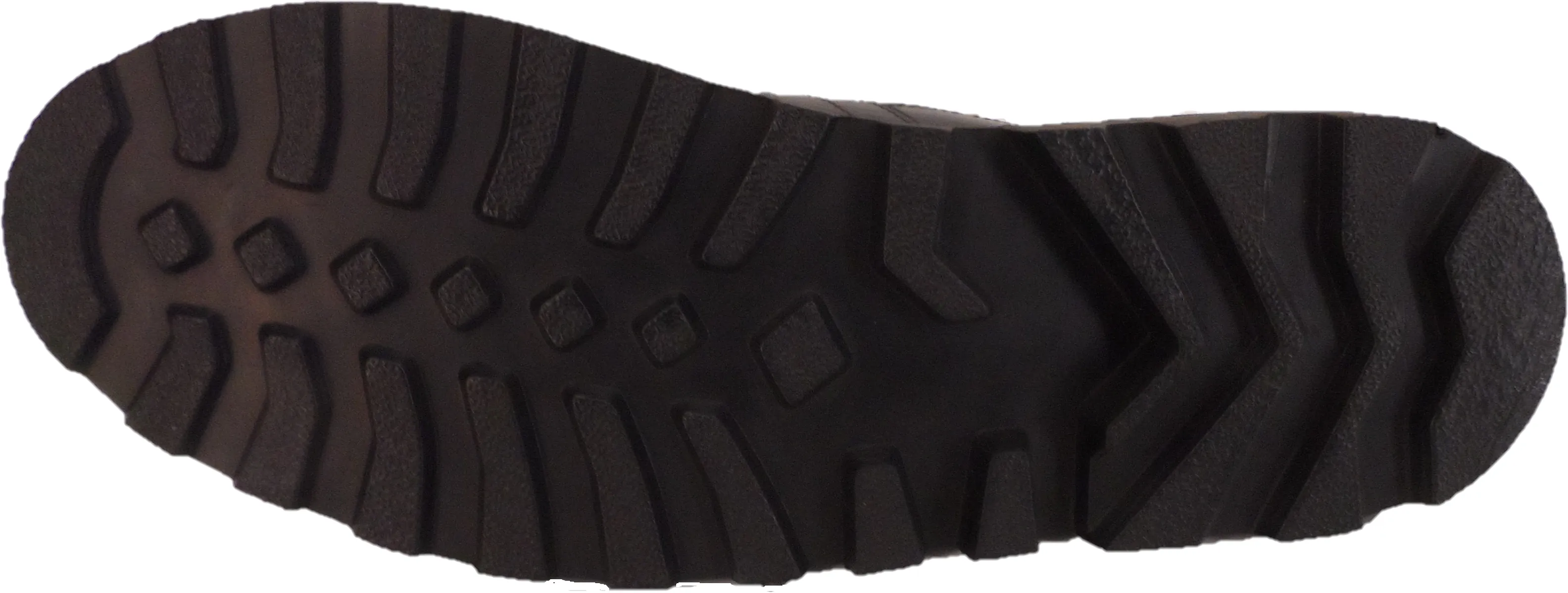 Ikon Original Mens 1970's Style Black Leather Monkey Boots
