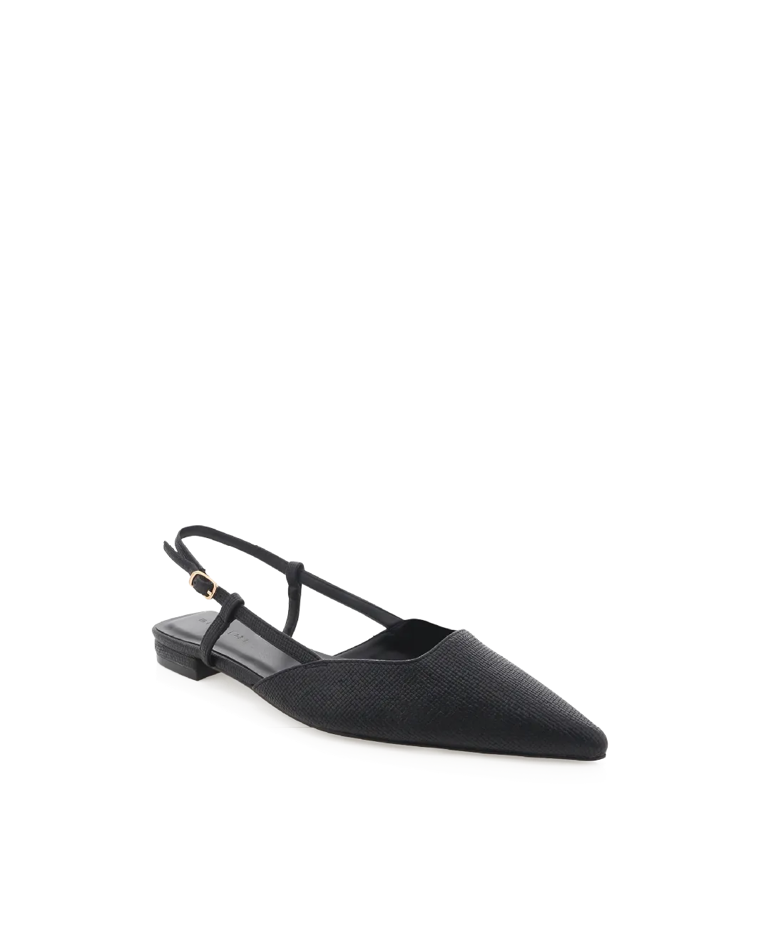 IVER - BLACK RAFFIA TEXTURE