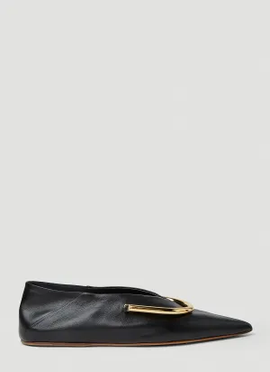 Jil Sander Pointed Ballerina Flats