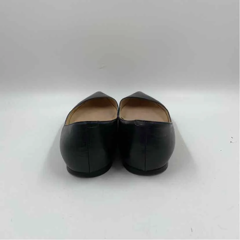 Jimmy Choo Women's Shoe Size 7.5 Black Solid Flats