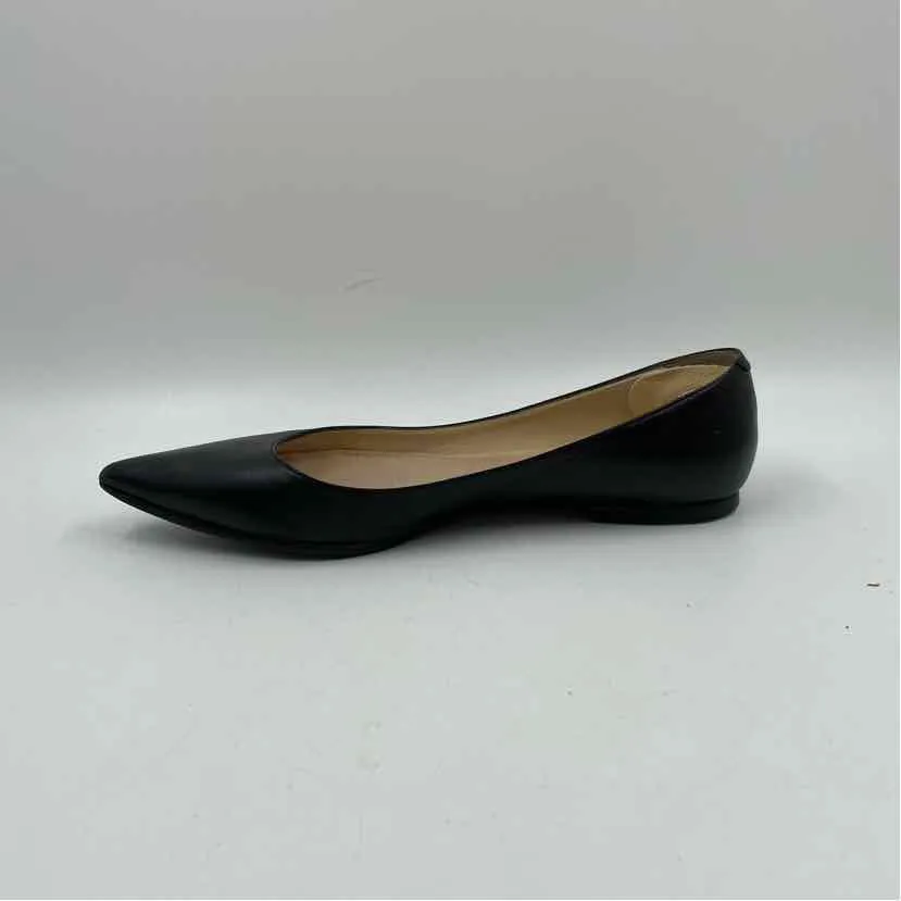 Jimmy Choo Women's Shoe Size 7.5 Black Solid Flats