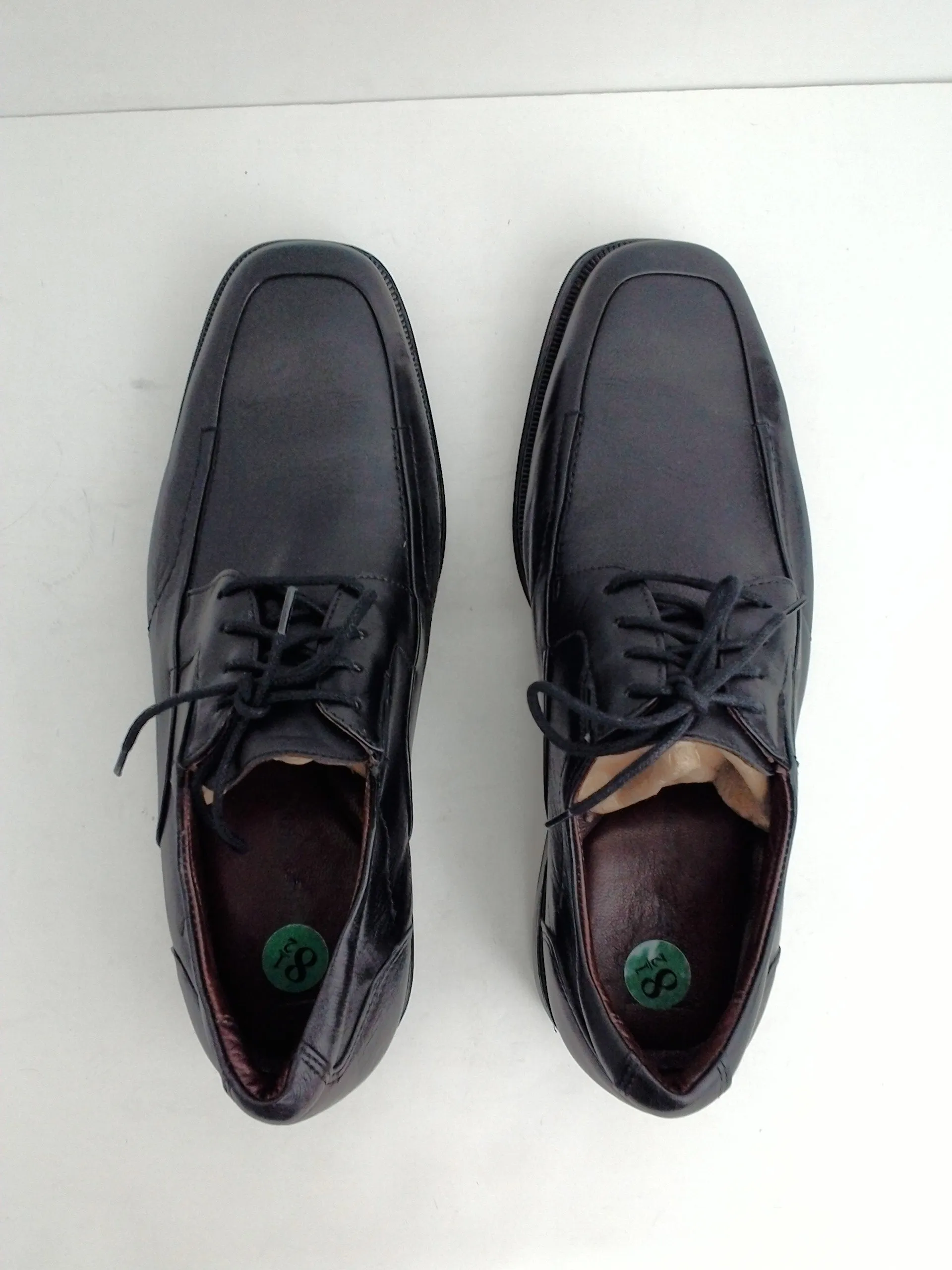 Johnston & Murphy Men's Black Leather Stricklin Oxford Size 8.5 M