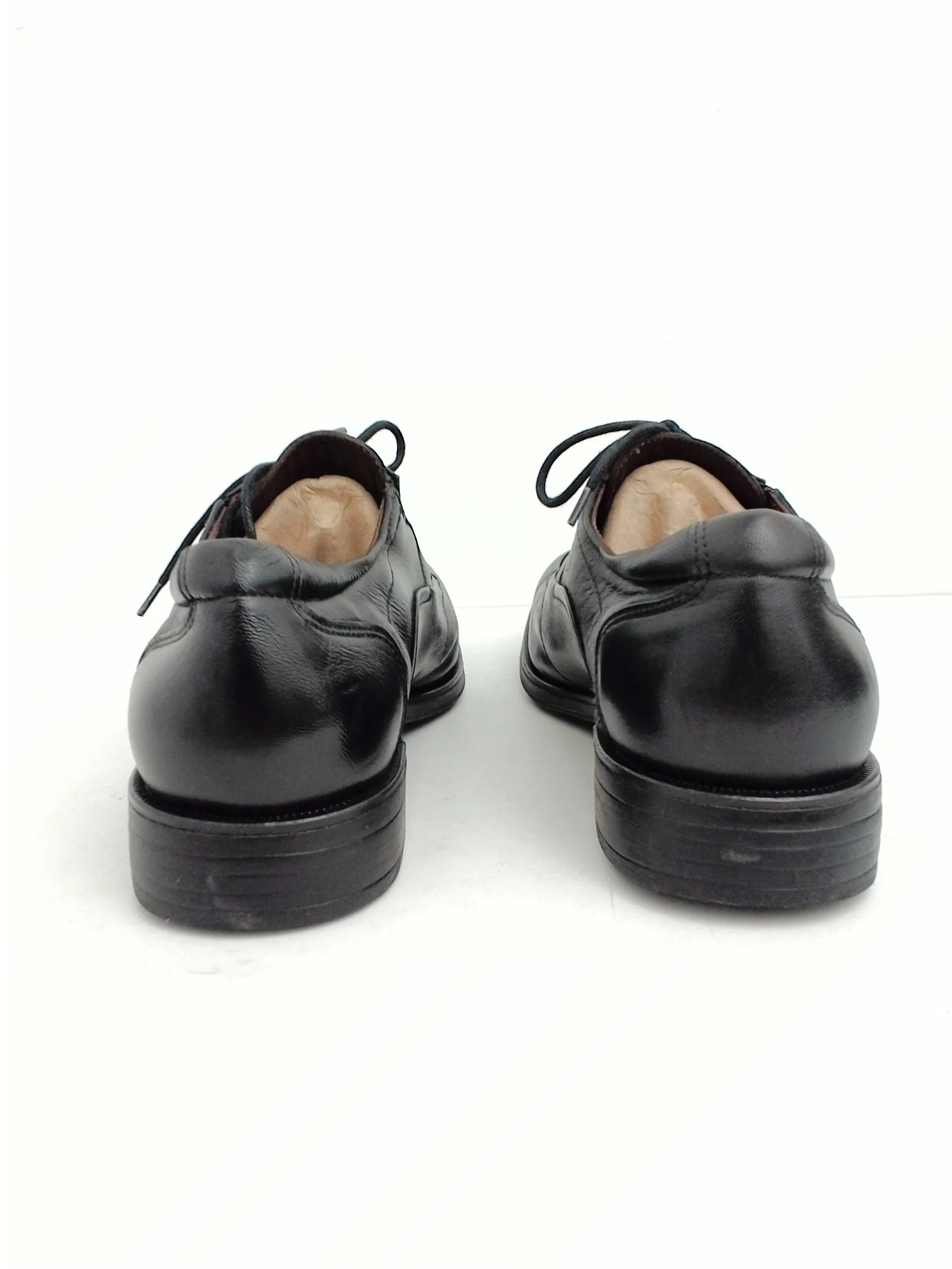 Johnston & Murphy Men's Black Leather Stricklin Oxford Size 8.5 M