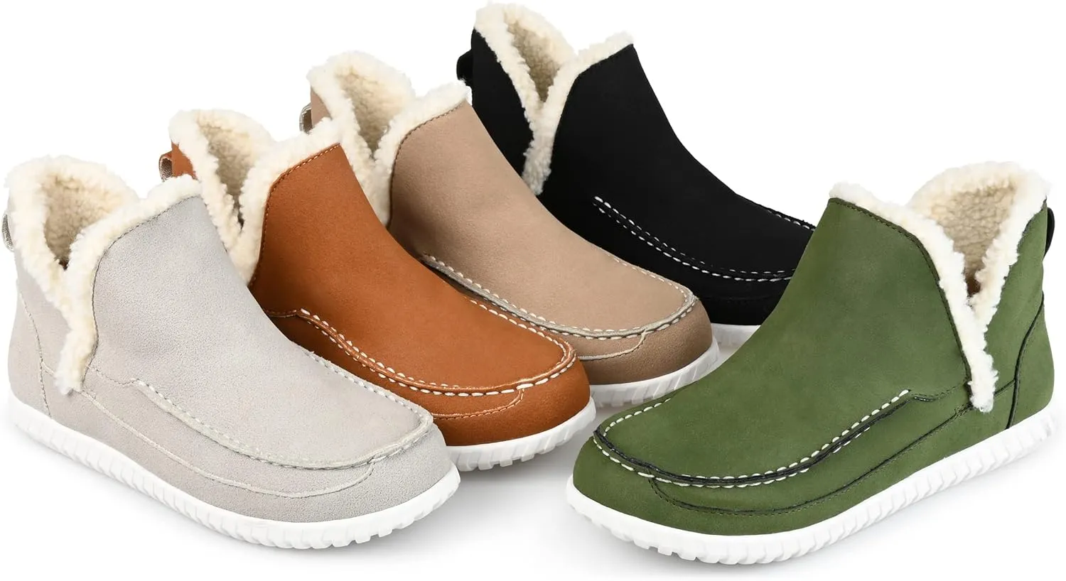 Journee Collection Women's Capreece Slip On Moccasin Slippers  Color Black Size 7M