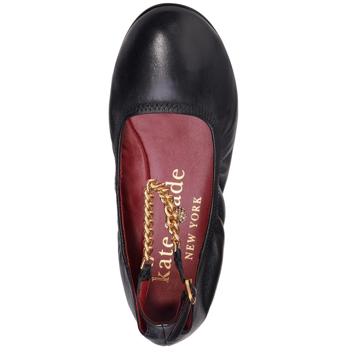 Kate Spade New York Womens Crush Leather Dressy Moccasins