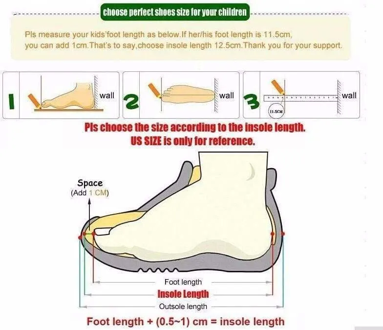 Kids LED Sneakers Shoes