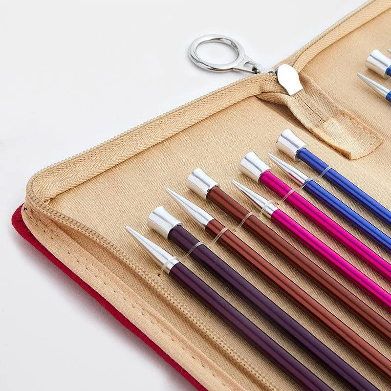 KnitPro Zing Straight Single Pointed Needles Set 25 cm (47405)