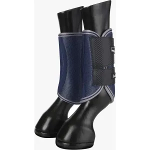 LeMieux Carbon Mesh Wrap Boots Navy