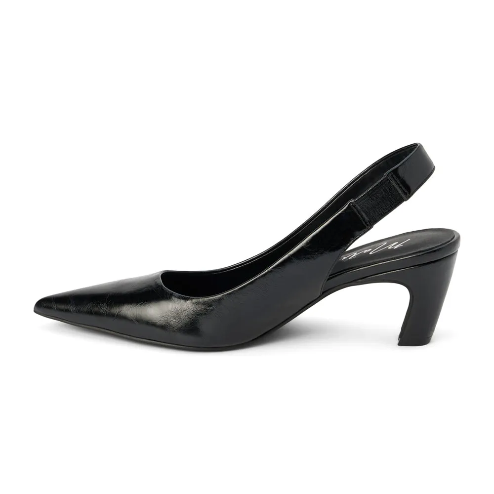 Leona Pointed Toe Sling Back Pumps