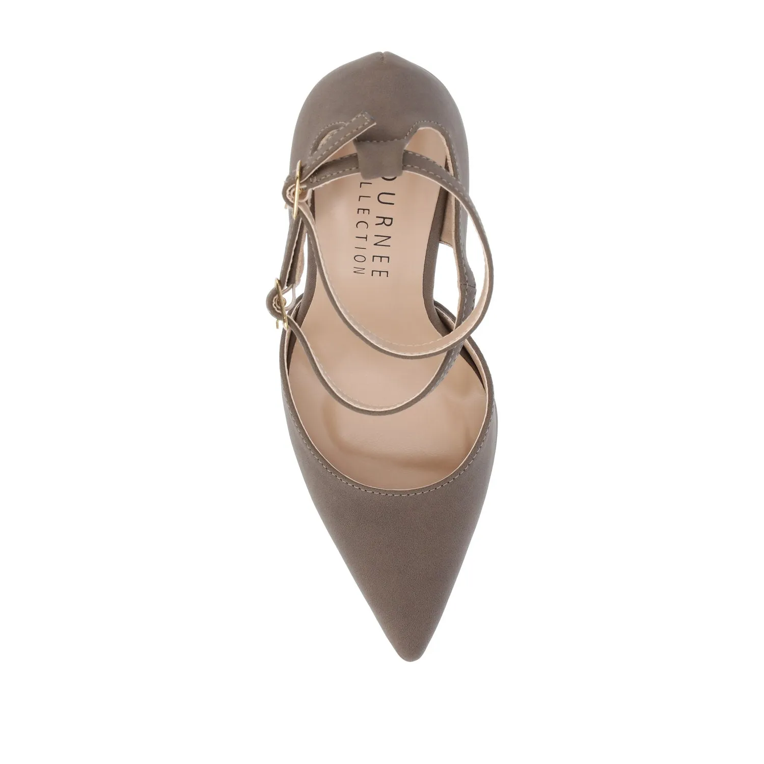 LILYANN STILETTO HEELS IN FAUX LEATHER