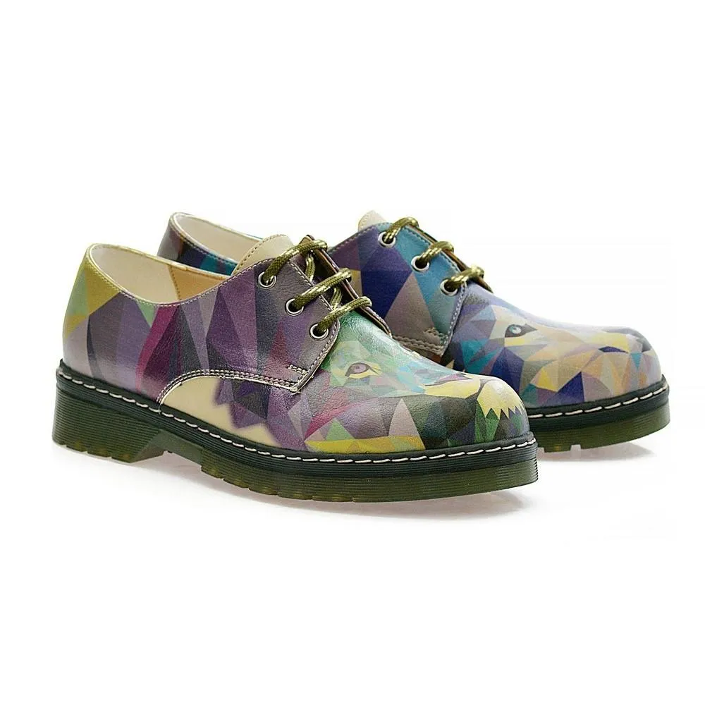 Lion and Wolf Oxford Shoes MAX110