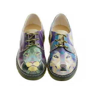 Lion and Wolf Oxford Shoes MAX110
