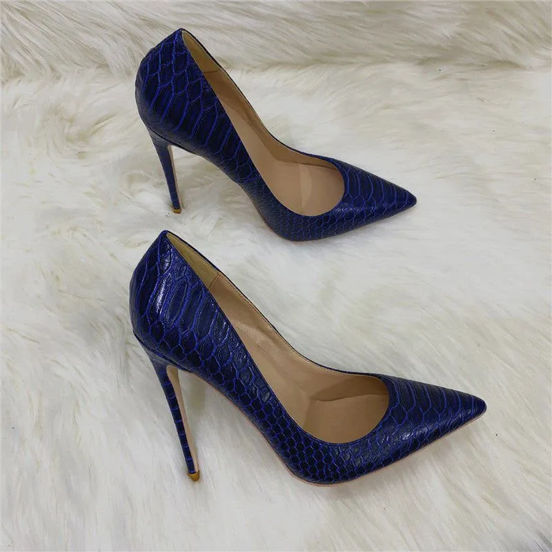 LovelyRLovely Women's Pointed Toe Low-Cut Stiletto