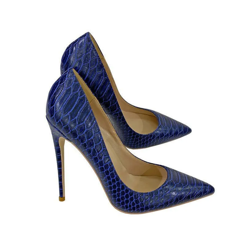 LovelyRLovely Women's Pointed Toe Low-Cut Stiletto