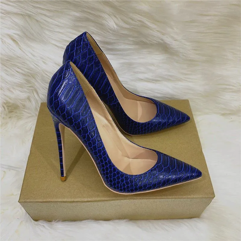 LovelyRLovely Women's Pointed Toe Low-Cut Stiletto