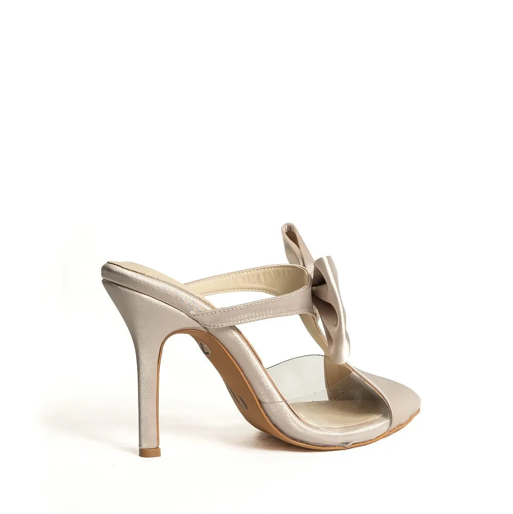 Lunara - Cream Satin - Street Sole