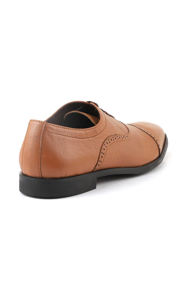 Men Formal Oxford M34058-Mustard