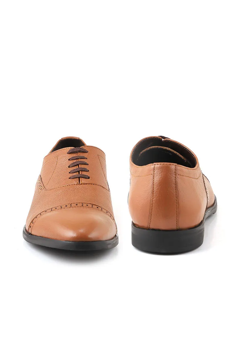 Men Formal Oxford M34058-Mustard