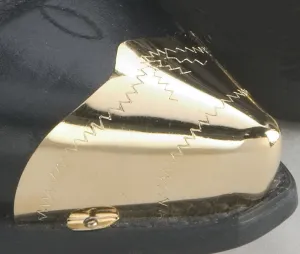 Men's Pointed Brass Toe Tips - WX-17