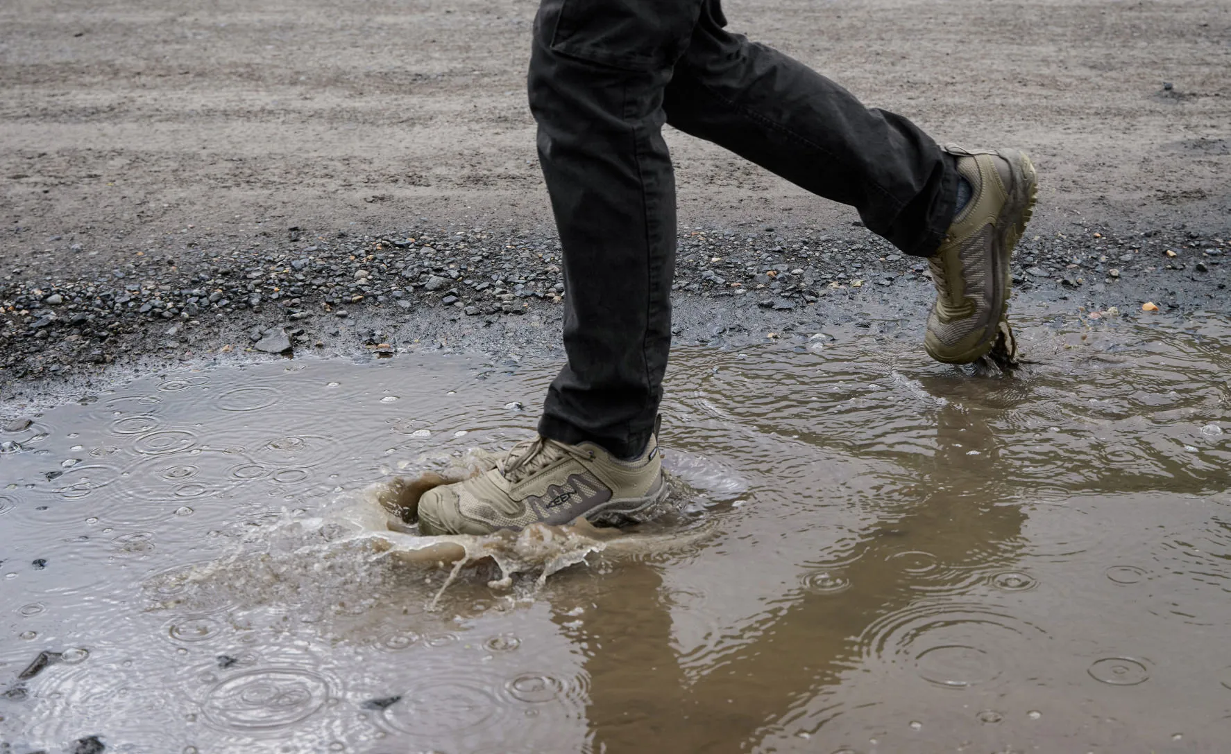 Men's Reno Waterproof (Soft Toe)  |  Brindle/Morel