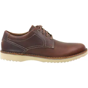 Men's Rockport Cabot Point Plain Toe Brown Leather
