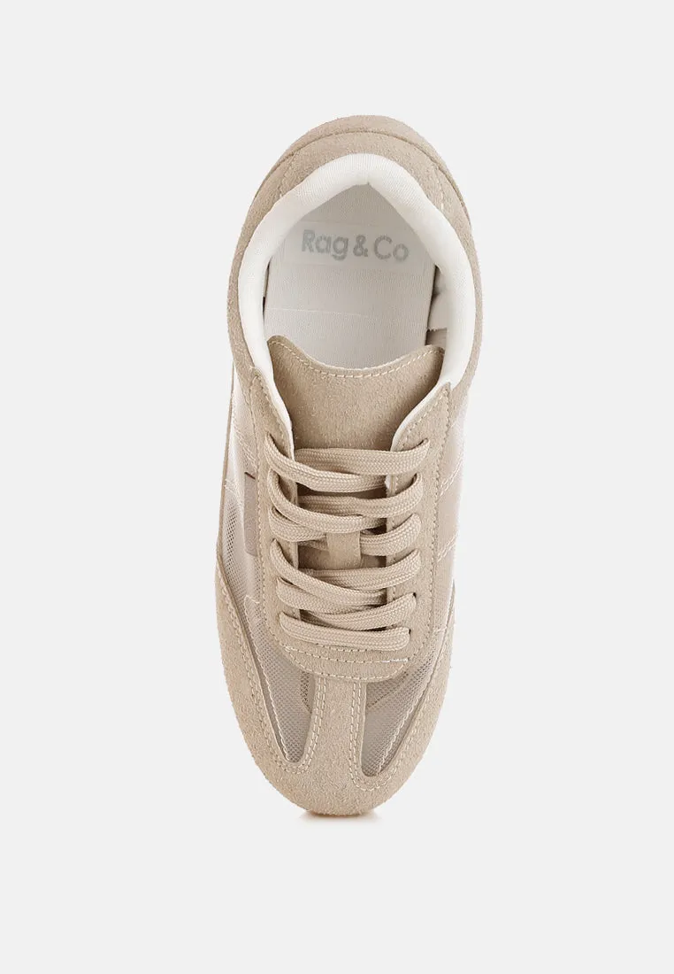 Milon Microfiber & Mesh Sneakers