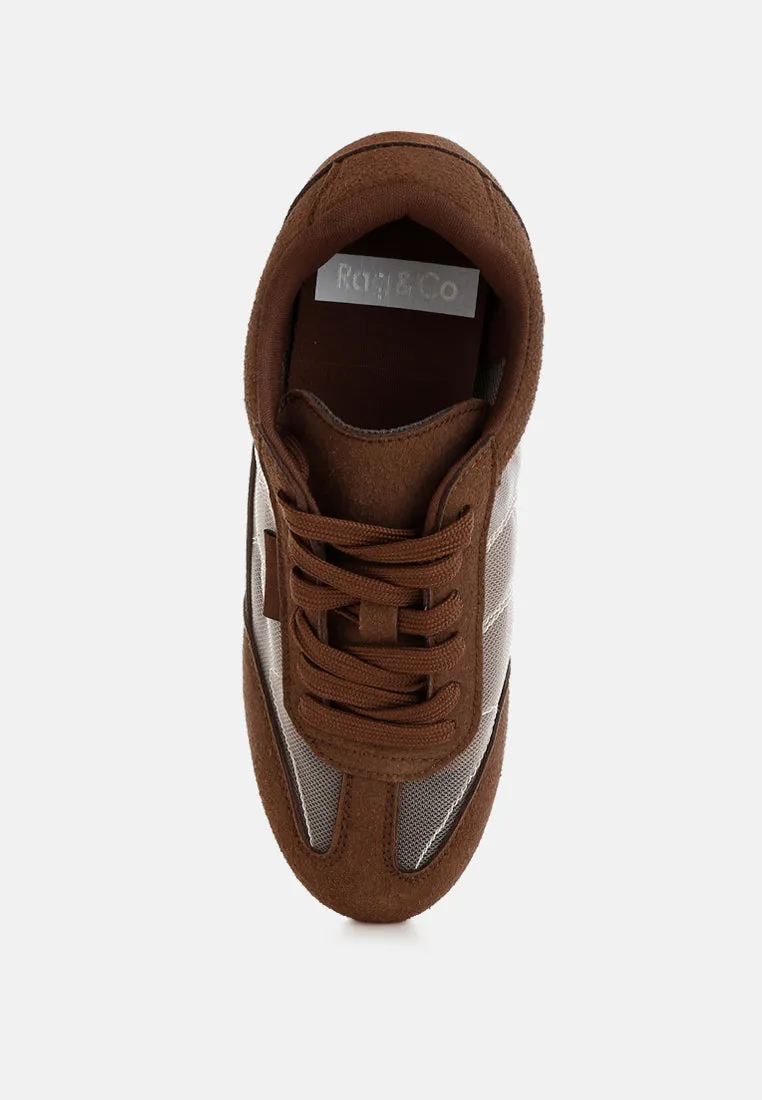 Milon Microfiber & Mesh Sneakers