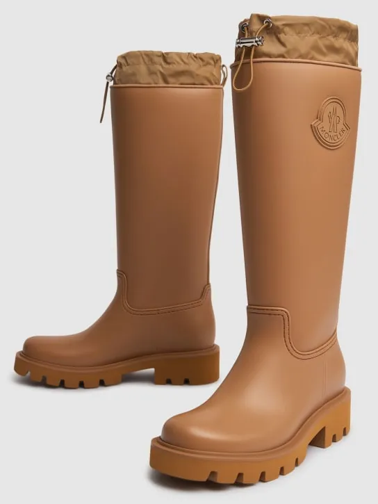Moncler   40mm Kickstream High rubber rain boots 