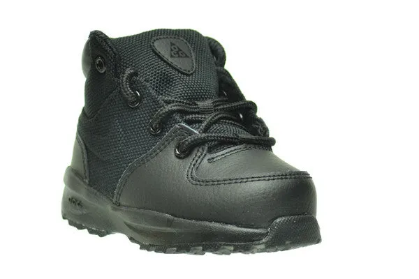 Nike Air Max Manoa Leather Textile (TD) Baby Toddlers Boots Black