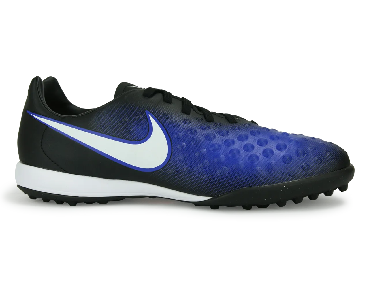 Nike Kids MagistaX Opus Turf Soccer Shoes Black/White/Paramount Blue