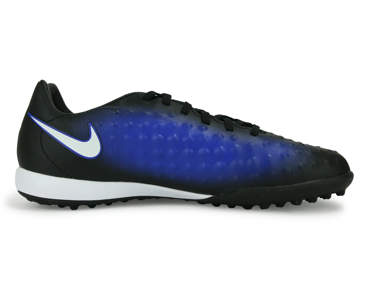 Nike Kids MagistaX Opus Turf Soccer Shoes Black/White/Paramount Blue